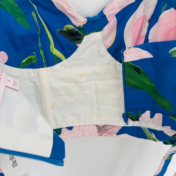 Carolina Herrera floral bustier top • size 4 - Picture 6 of 6